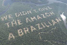 Taking risks: Paddy Power's recent deforestation stunt