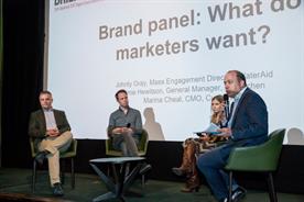 From left to right: Johnty Gray, Jamie Hewitson, Marina Cheal and Gideon Spanier