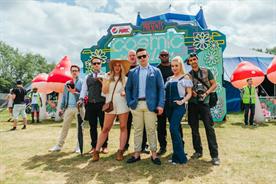 An entourage featuring security and a stylist was offered to one person every hour