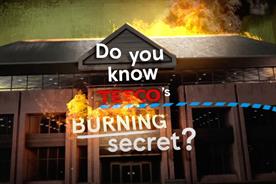 'Tesco's burning secret': new campaign film by Greenpeace UK 