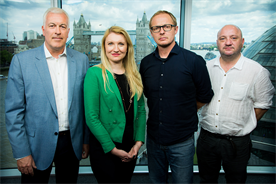 l-r: Pritchard, Nightingale, Warren and Lee
