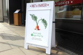 The pop-up will serve vegetarian dishes only 