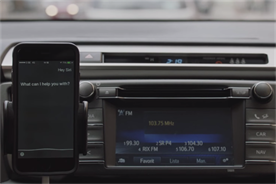 Apple's Siri: one of the first virtual assistants on smartphone