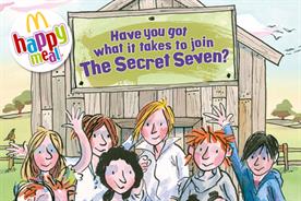 McDonald's: collaborates with Enid Blyton's Secret Seven