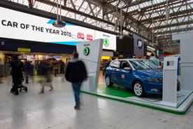 The experience is located in the main concourse of Waterloo