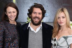 Rush and d'Angelantonio with brand ambassador Georgia May Jagger