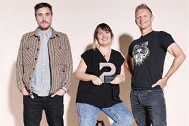 From left to right: James Shannon, Rhiannon Lewis and Simon Lewis