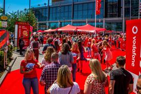 Behind the scenes: Vodafone's activation at Capital's Summertime Ball
