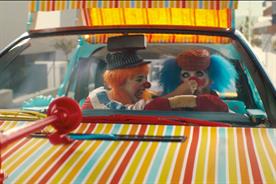 Using clowns in a safety tech ad? That's just silly!