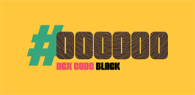 Hex Code Black