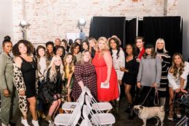Hunter McGrady Hosts DSW’s Inclusive Runway Redone Show with Create & Cultivate at Industria in NYC on September 4, 2019. Photo credit: Smith House Photo.