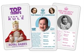 Royal flush: Top Trumps stunt (Credit: Top Trumps)