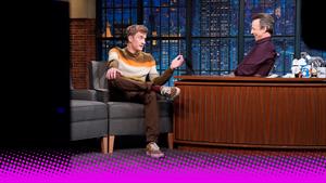 James Acaster on Late Night with Seth Myers