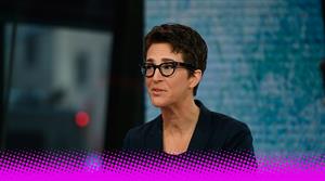 A photograph of Rachel Maddow