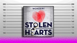 The album artwork for the Stolen Hearts podcast