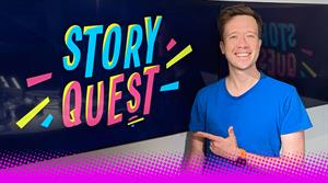Story Quest presenter Dan Simpson