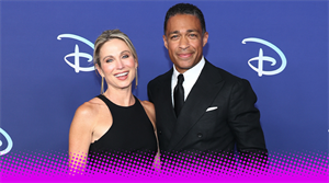 T.J. Holmes and Amy Robach 