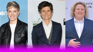 Comedians Tig Notaro, Fortune Feimster, and Mae Martin