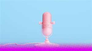 podcast  mic animated