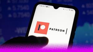  Patreon logo seen displayed on a smartphone screen