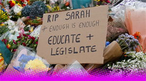 Sarah Everard Vigil in London