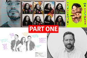 collage of images of ECDs created to show themselves