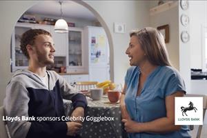 Lloyds Bank: ident shows family members as they discuss finances