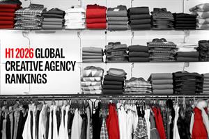 H1 2026 global creative agency rankings