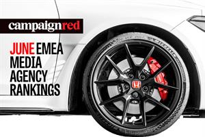 June EMEA media agency rankings