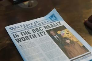Newspaper asking if the BBC is really worth it