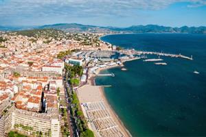 Cannes beach (Image credit: Getty Images)
