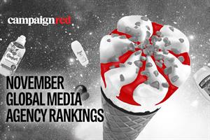 An ice cream with the text 