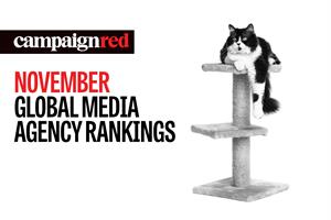 November global media agency rankings