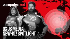 Hershey's ad with map of US on the right hand side