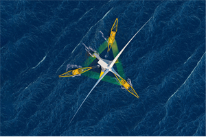 The design is being developed with an Asian utility for a large floating wind project (pic credit: Gazelle Wind Power) 