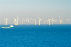 Wind farm in the Dutch North Sea (pic credit: Planet One Images/UCG/Universal Images Group via Getty Images)