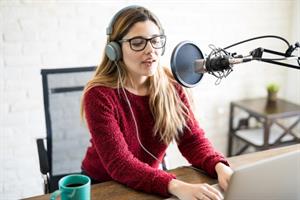 Using podcasts to drive earned media