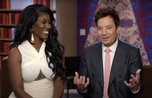 Marshalls styles ‘On Brand with Jimmy Fallon’ NYC pop-up