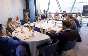 While AI and deep fakes affect all communicators, the impact on agency pros is unique — a point that was deeply discussed by the leaders who joined this Notified-hosted roundtable. (All photos by Paul Hampartsoumian)