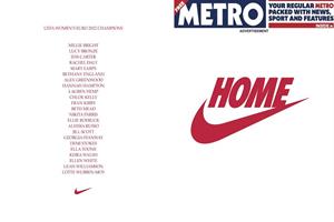 Nike took out this cover wrap on the Metro