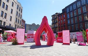 Why a 12-foot-tall vagina appeared in NYC
