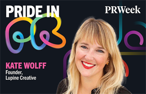 PRWeek Pride in PR: Kate Wolff