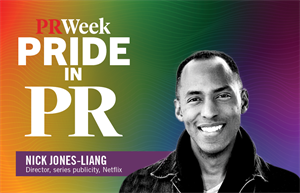 PRWeek Pride in PR: Nick Jones-Liang