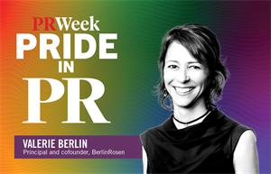 PRWeek Pride in PR: Valerie Berlin