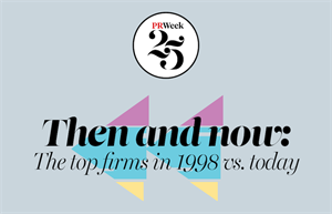Lowdown: The top firms in 1998 vs. today