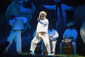 Bad Bunny performs in Puerto Rico in September. (Photo by Gladys Vega/Getty Images).