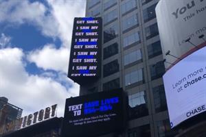 'Enough. We want change.' First look at March For Our Lives' Times Square ad