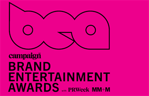 PRWeek, Campaign US launch the Brand Entertainment Awards