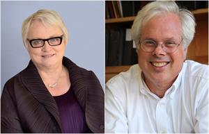 L-R: Coline Colin and Peter Finn. (Image via Finn Partners, used with permission).