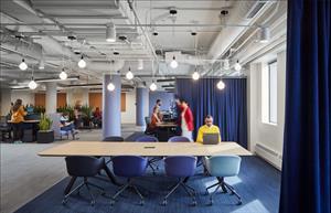 RIP, cubicle. Agencies are making the most of collaborative spaces in new office designs